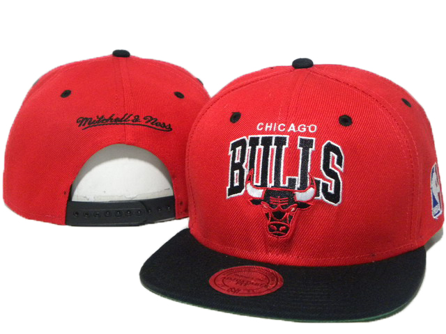 NBA Chicago Bulls M&N Snapback Hat NU12